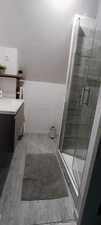 Agreable Chambre Double Avec Salle D'Eau Privative Le Mesnil-Theribus Exterior photo